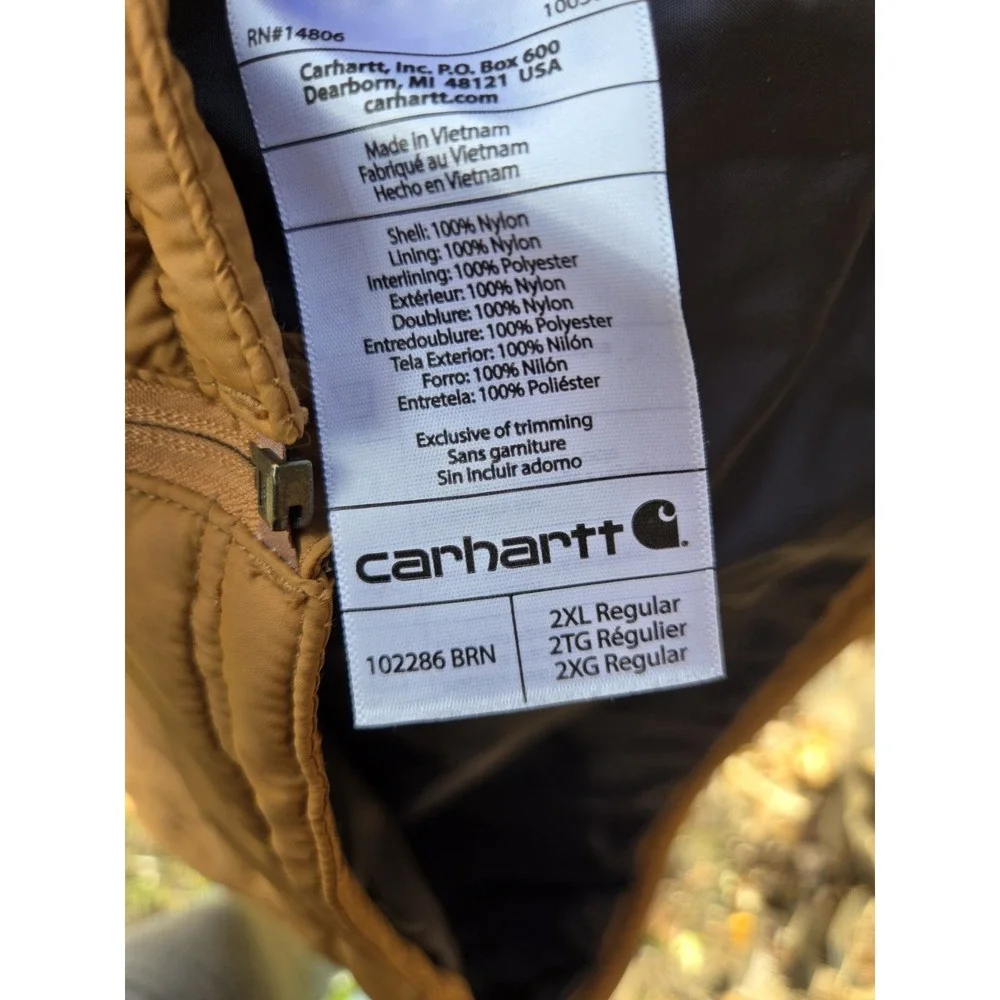 Carhartt rain defender